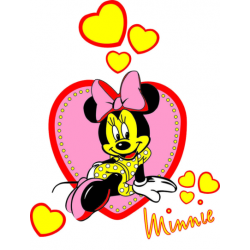 Minnie Mouse  T Shirt Iron on Transfer Decal #10